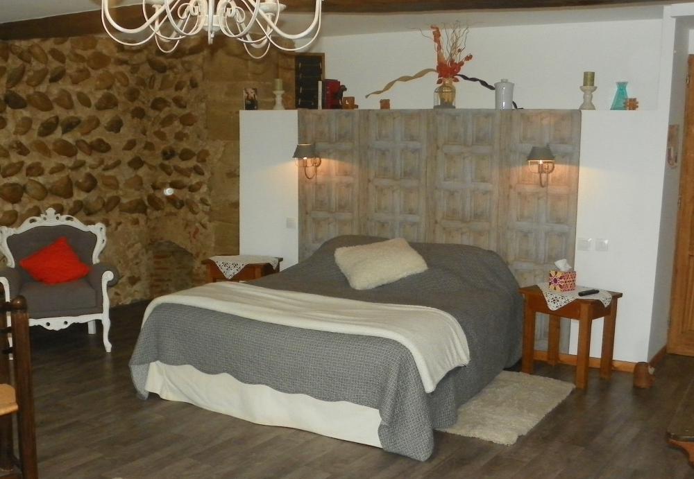 Chambre Baptiste de 50m², pour 2 a 3 personnes, au 2ème étage, 1lit 160 et 1 lit 90