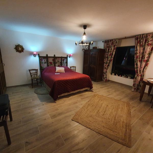 Chambre d'hotes au Chateau de la Saone Chambre Baptiste de 50m², pour 2 a 3 personnes